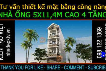 Video Tư Vấn : Mẫu Nhà Phố 5 Tầng 5x11.4m Tại Nghệ An