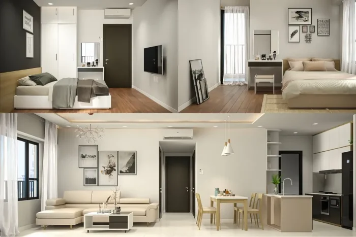 Sắp xếp đồ nội thất hợp lý